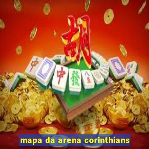 mapa da arena corinthians